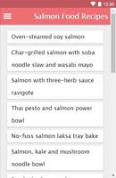 Poster Salmon Food Recipes