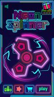 Neon Fidget Spinner Game screenshot 1