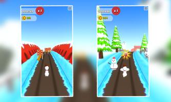 Subway Snowy Run تصوير الشاشة 2