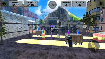 برنامه‌نما 3d Bottle Shooting Gun Game عکس از صفحه