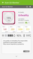 برنامه‌نما Acer Air Monitor عکس از صفحه