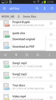 abFiles 스크린샷 2