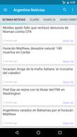 Argentina Noticias تصوير الشاشة 2