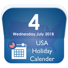 USA Holiday Calendar ikona