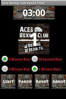 Aces Boxing Club Round Timer Poster