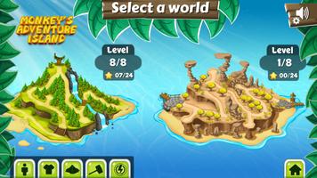 Monkey's Adventure Island Ekran Görüntüsü 1