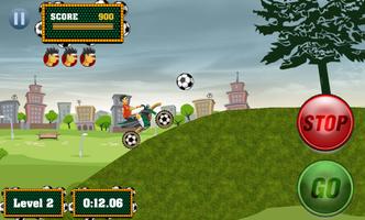 Football Rider Dirt Bike 3D پوسٹر