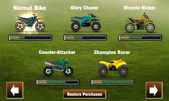 Football Rider Dirt Bike 3D captura de pantalla 1