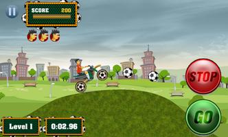 Football Rider Dirt Bike 3D اسکرین شاٹ 2