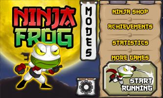 Ninja Frog Poster