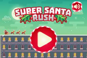 Santa Rush - Xmas Sleigh Game poster