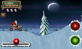 Santa Rider - Racing Game Cartaz