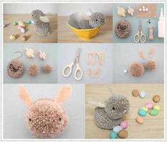 Handmade Easter Bunny Home Decor penulis hantaran