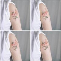 Girly Flower Tattoo Idea and Tips Poster