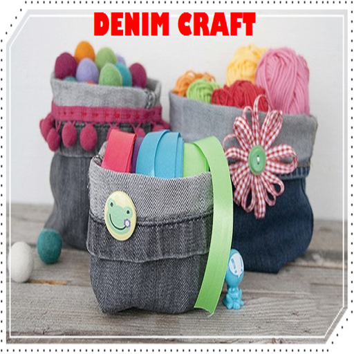 Recycled Denim Jeans Craft