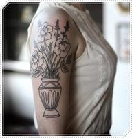 Girly Plant Tattoo Idea for Women 스크린샷 3