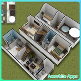 Icona 3D piccolo Home Design
