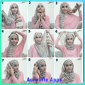 Tutorial Hijab Pashima París
