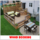 Wood Decking Zeichen