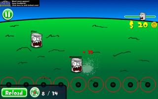 Zombie Marshmallow Defense capture d'écran 3