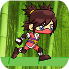 Ninja Girl Run Adventure icône