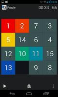 Fifteen puzzle - Free game capture d'écran 2
