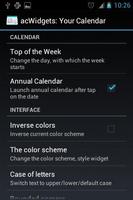 acWidgets: Your Calendar capture d'écran 2