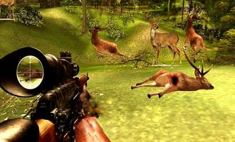 Deer Hunting-Addictive Sniper Shooting games الملصق