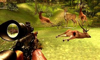 Hunt Deer-Addictive Sniper Shooting games Affiche