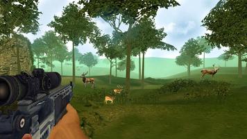 Hunt Deer-Addictive Sniper Shooting games capture d'écran 2