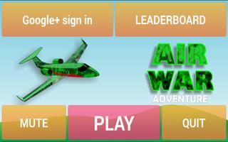 Free Games Air War Adventure poster