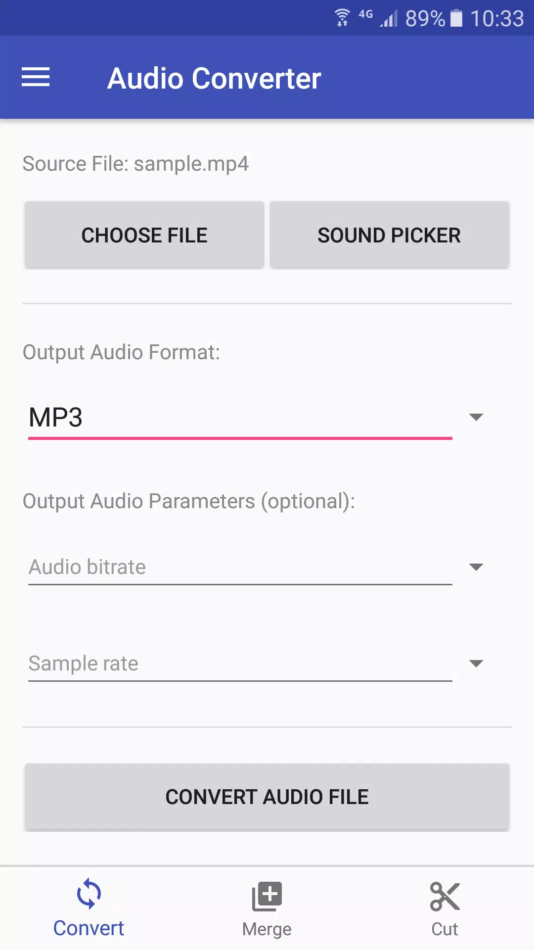 Audio Converter APK للاندرويد تنزيل