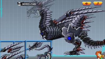 Toy Robot War:Skeleton Dragon Affiche