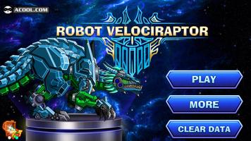 Toy Robot War:Velociraptor الملصق
