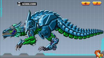 Toy Robot War:Velociraptor ภาพหน้าจอ 1