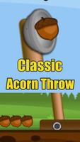 Acorn Throw Affiche