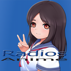 RADIOS ANIME radio stations free,online music আইকন