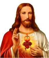 El Sagrado Corazón de Jesús Affiche