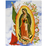Bella la Virgen de Guadalupe simgesi