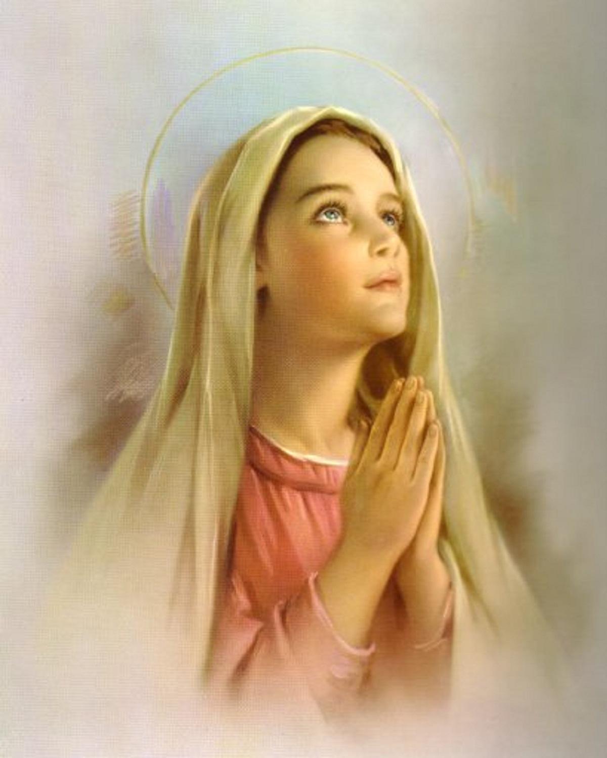 Maria en. Икона Пресвятой Девы Марии матери Христа.