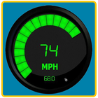 Cool Digital Speedometer أيقونة