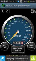 برنامه‌نما Cool Digital Speedometer عکس از صفحه