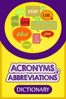 Acronyms & Abbreviations Dict poster