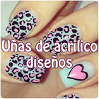 Uñas de acrilico diseños icon