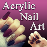 Acrylic Nail Art Step Video- Nails Design Tutorial icône