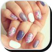 Desenhos acrílicos de unhas