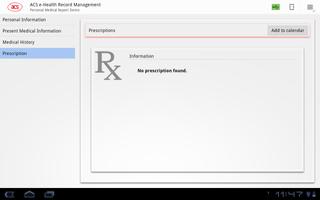 ACS-Personal Medical Report syot layar 1