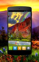 Red Mountain Live Wallpaper الملصق