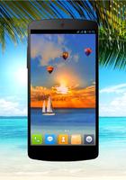 Summer Live Wallpaper تصوير الشاشة 1