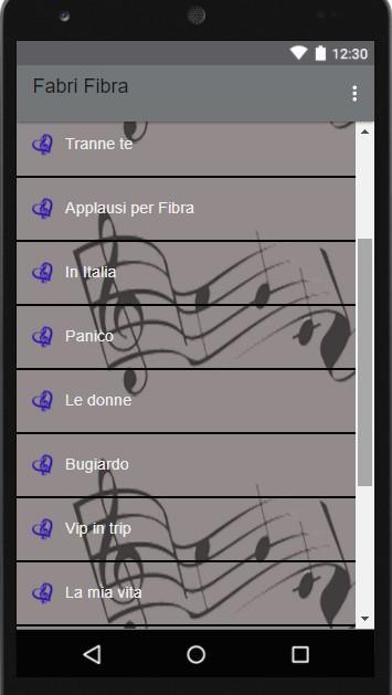 SCARICARE FABRI FIBRA STAVO PENSANDO A TE